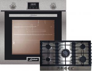 Kaiser Gas Herdset Autark/Kaiser Eg 6372 Einbau Gasbackofen/Kaiser KG 9356 Edelstahl Gaskochfeld 90 cm