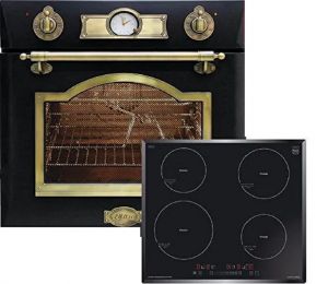 Kaiser Autarkes Induktion Herdset / Kaiser Empire Eh 6355 Em Retro Einbau Backofen / Kaiser KCT 6705 Induktionskochfeld 60 cm