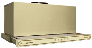 Kaiser EA 644 Elf Eco Empire Retro Flachschirmhaube 60cm Dunstabzugshaube 910m³/h TouchControl