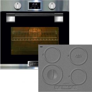 Kaiser Herd-set ,Elektro Pyrolyse Backofen  EH 6337+KCT 6705 RI Herd Induktionskochfeld 60 cm 