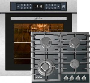 Kaiser  Gasherd-Set EH 6306 R Einbaubackofen + KCG 6383 Gaskochfeld 60 cm