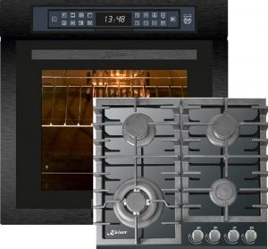 Kaiser Herd-Set EH 6306 RS Einbaubackofen+ KCG 6383 Gaskochfeld