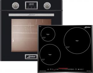 Kaiser Herd-Set EH 6326 SP Einbaubackofen+ KCT 6536 FI  Induktions Kochfeld