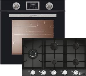 Kaiser Herd-Set EH 6326 SP Einbaubackofen+KCG 9387 Gaskochfeld