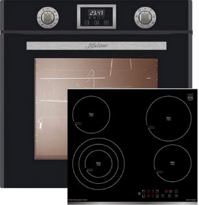 Kaiser Herd-Set EH 6326 SP Einbaubackofen+ KCT 6703 F Elektro-Kochfeld 60 cm
