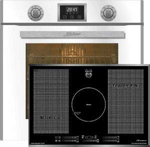 Kaiser Herd-Set EH 6326 W Einbaubackofen+KCT 777 FI La Perle Induktions Kochfeld 60 cm
