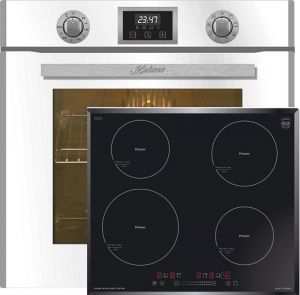 Kaiser Herd-Set EH 6326 W Einbaubackofen+KCT 6705 FI Induktions Kochfeld