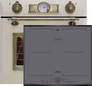 Kaiser  Herd-set / Elektro Einbau Backofen EH 6355 ElfEm 67L + KCT 6730 FIG   Induktions Kochfeld 60 cm