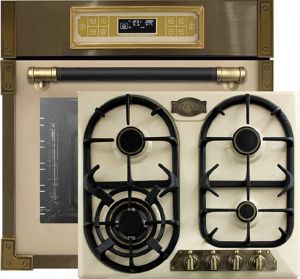 Kaiser Herd-Set EH 6726 ElfAD Einbaubackofen+KG 6325 ElfEm Gaskochfeld 60 cm