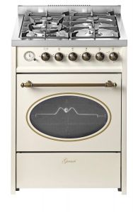 Gurari G 614 CR  Gas Standherd 60 cm Erdgas Fl.Gas 4 Kw WOK Gasgrill