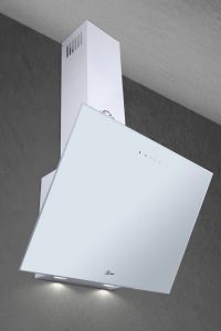 Gurari GCH 286 WH 8 Prime Dunstabzugshaube 80cm 1000m³/h kopffreihaube Weiß Glas TouchControl