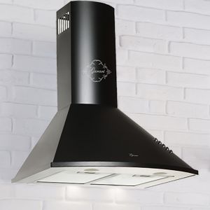 Gurari GCH C 046 BL 6 Dunstabzugshaube 60cm 1000m³/h Wandhaube Schwarz