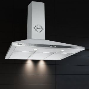 Gurari GCH C 147 IS 9 Dunstabzugshaube 90cm 1000m³/h Wandhaube Edelstahl