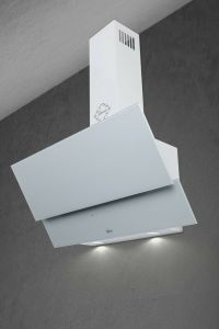 Gurari GCH D 268 WH Prime Dunstabzugshaube 80cm 1000m³/h kopffreihaube Weiß Glas TouchControl