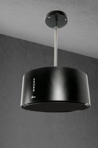 Gurari GCH I 237 50 BL Dunstabzugshaube Inselhaube 50cm 860m³/h in Schwarz