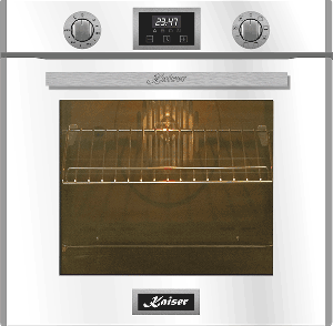 Kaiser EH 6326 W Einbau Backofen 79L Selbstreinigung Drehspieß 10 Fkt. 60 cm 