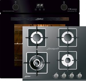 Kaiser Herd Set EH 6367 Elektro Backofen + KG 6382 Turbo Gaskochfeld   60 cm