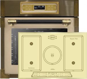 Kaiser Herd-Set EH 6726 ElfAD Einbaubackofen+KCT 7797 FI ElfEm   Induktionskochfeld 77 cm