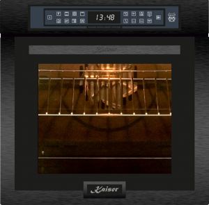 Kaiser EH 6306 RS  Einbau Backofen 79L Temperatursonde – Bratautomatik 15 Fkt. Grill Air fryer Full Touch 60 cm