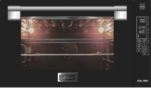 Kaiser EH 9309 Einbau Backofen 90 cm 105L Schwarzes Glas  TouchControl
