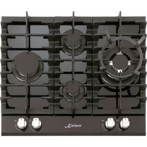 Kaiser KCG 6394 Turbo Romb Luxus Gaskochfeld 60cm 4 Brenner inkl. WOK-Brenner 3,8 KW