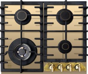 Kaiser KCG 6335 ElfEm Empire Elfenbein  Gaskochfeld 60cm Autark Kochfeld 3