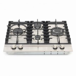 Kaiser KG 6364 Turbo Romb Autarkes Edelstahl Gaskochfeld 60cm 4 Brenner