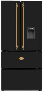 Kaiser KS 80425 Em Retro Kühlschrank, Side-by-Side Kühl Gefrier Kombi, No Frost 506 L 183 cm