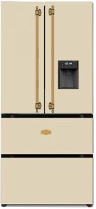 Kaiser KS 80425 ElfEm Retro Kühlschrank, Side-by-Side Kühl Gefrier Kombi, No Frost 506 L, 183 cm 