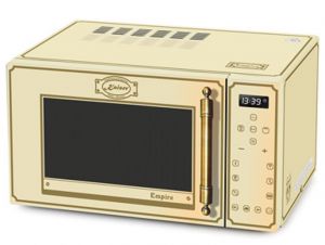 Kaiser Empire M 2300 ElfEm  Mikrowelle 23L Mikrowellenherd mit Heißluft Grill 21 Funktionen 50 cm