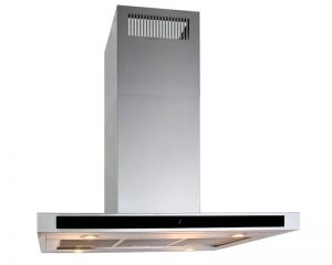 Inselhaube Baumann Vela Isola 90cm Saugstark 850m3/h Leise TouchControl EEK.B